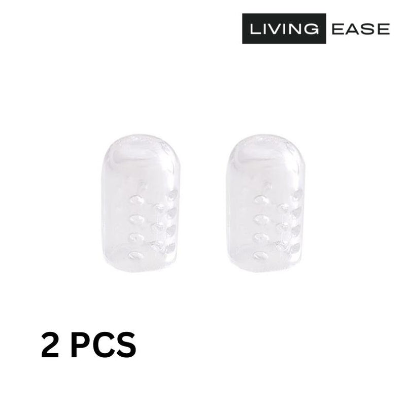Silicone Anti-Friction Toe Protectors - Breathable Caps for Softening Toes and Fingers, Blister Prevention, Ingrown Toenail Relief, and Callus Protection