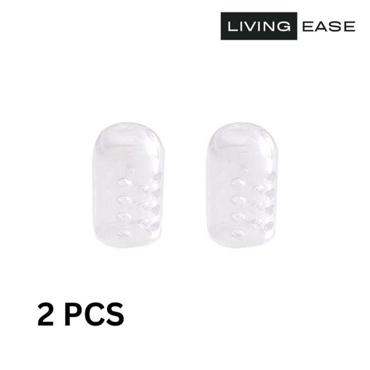 Silicone Anti-Friction Toe Protectors - Breathable Caps for Softening Toes and Fingers, Blister Prevention, Ingrown Toenail Relief, and Callus Protection